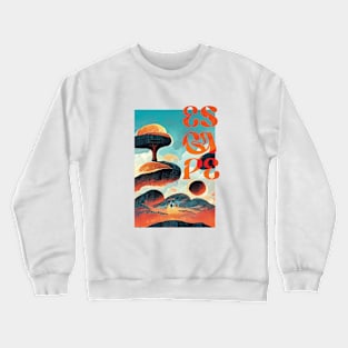 Dreamland Escape. Digital art Crewneck Sweatshirt